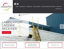 Tablet Screenshot of ladder-port.com